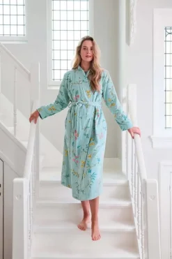 New Pip Studio Bademäntel Les Fleurs Blau