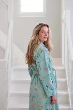 New Pip Studio Bademäntel Les Fleurs Blau