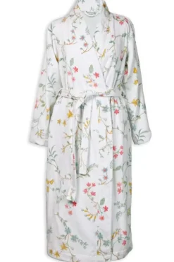 Pip Studio Bademäntel Les Fleurs Weis