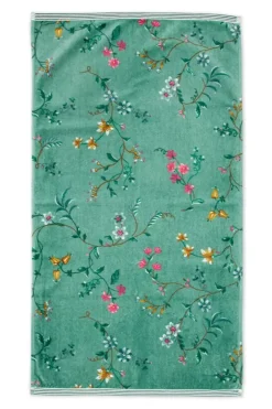 New Pip Studio Badetuch Set/3 Les Fleurs 55X100 Cm Grun