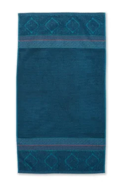 Clearance Pip Studio Badetuch Set/3 Soft Zellige Dunkel 55X100 Cm Blau