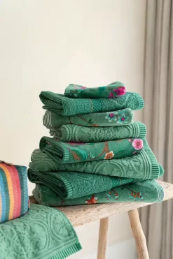 Hot Pip Studio Badetuch Set/3 Tile De Pip 55X100 Cm Grun