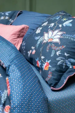 Outlet Pip Studio Bettbezug Flower Festival Dunkel Blau