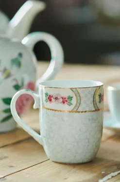 Hot Pip Studio Blushing Birds Tasse Klein Weis