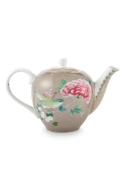 Hot Pip Studio Blushing Birds Teekanne Klein Khaki