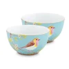 Hot Pip Studio Early Bird Set/2 Schalen 15 Cm Blau