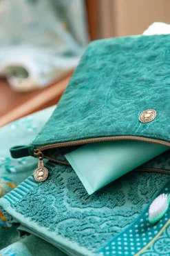 Sale Pip Studio Flaches Necessaire Gross Samt Quiltey Days Grun