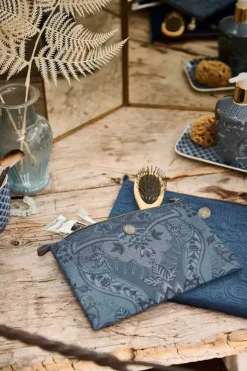 New Pip Studio Flaches Necessaire Medium Kyoto Festival Blau