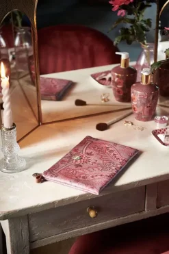 Clearance Pip Studio Flaches Necessaire Medium Kyoto Festival Dunkel Rosa