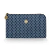 Pip Studio Flaches Necessaire Reisverschluss Suki Blau