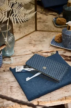 Pip Studio Flaches Necessaire Reisverschluss Suki Blau