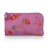 Pip Studio Flaches Necessaire Reisverschluss Kawai Flower Fuchsia