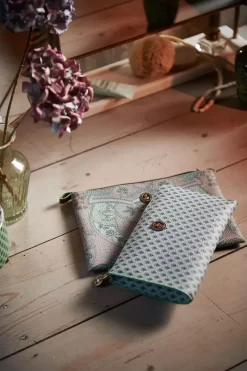 New Pip Studio Flaches Necessaire Reisverschluss Suki Grun