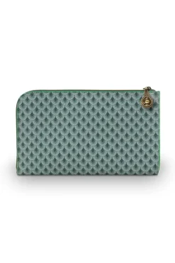 New Pip Studio Flaches Necessaire Reisverschluss Suki Grun