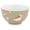 Hot Pip Studio Floral Schale Early Bird 15 Cm Khaki