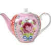 Outlet Pip Studio Floral Teekanne Rosa