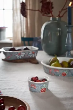 Online Pip Studio Flower Festival Auflaufform Hell Blau