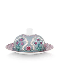 Sale Pip Studio Flower Festival Butterschale Hell Blau