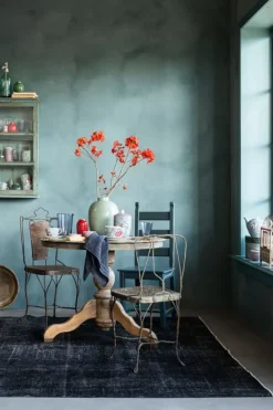 Pip Studio Flower Festival Cappuccino Tasse & Undertasse Hellblau