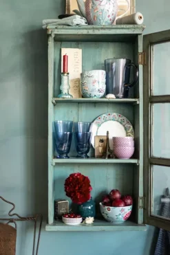 Clearance Pip Studio Flower Festival Frühstücksteller Hell 21 Cm Blau