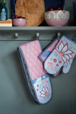 Online Pip Studio Flower Festival Ofenhandschuh Blau