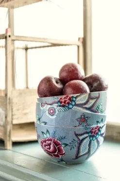 Discount Pip Studio Flower Festival Schale Hell 15 Cm Blau