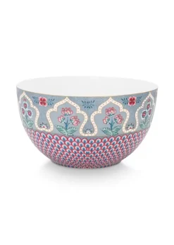 Discount Pip Studio Flower Festival Schale Hell 18 Cm Blau