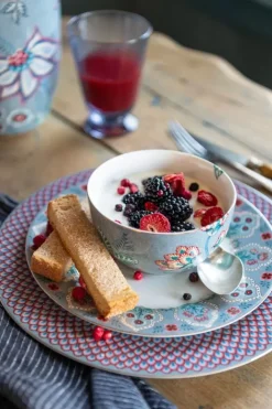 Discount Pip Studio Flower Festival Schale Hell 12 Cm Blau