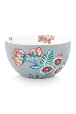 Discount Pip Studio Flower Festival Schale Hell 12 Cm Blau