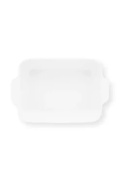 Online Pip Studio Flower Festival Servierschale Rechteckig Dunkel Rosa