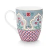 New Pip Studio Flower Festival Tasse Gross Deco Hell Blau