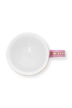 Discount Pip Studio Flower Festival Tasse Klein Rot/Dunkel Rosa