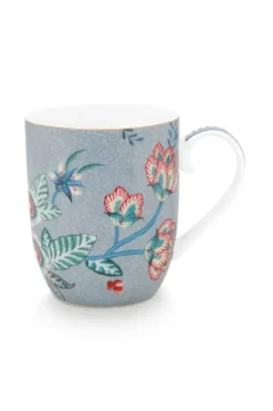 Discount Pip Studio Flower Festival Tasse Klein Hell Blau