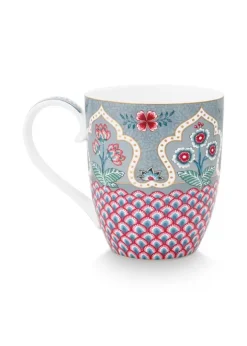 Clearance Pip Studio Flower Festival Tasse Xl Deco Hell Blau