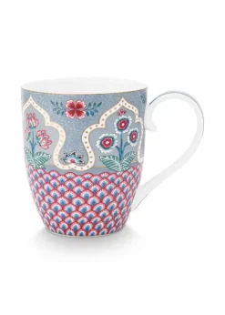 Clearance Pip Studio Flower Festival Tasse Xl Deco Hell Blau