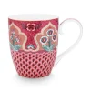 Sale Pip Studio Flower Festival Tasse Xl Deco Dunkel Rosa