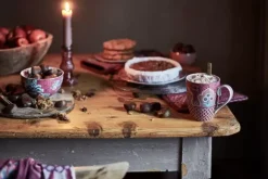 Sale Pip Studio Flower Festival Tasse Xl Deco Dunkel Rosa