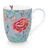 Discount Pip Studio Flower Festival Tasse Xl Hell Blau
