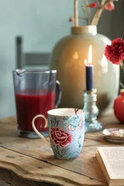 Best Pip Studio Flower Festival Tee Set/3 Gross Hell Blau