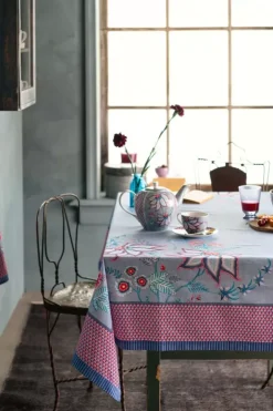 Pip Studio Flower Festival Teekanne Gross Hell Blau