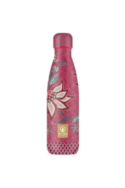 New Pip Studio Flower Festival Thermosflasche Dunkel 500Ml Rosa