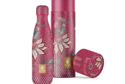 New Pip Studio Flower Festival Thermosflasche Dunkel 500Ml Rosa