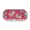 Best Pip Studio Flower Festival Tortenteller Rechteckig Dunkel Rosa
