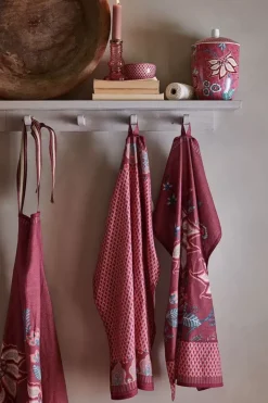 Sale Pip Studio Flower Festival Vorratsdose Dunkel Rosa