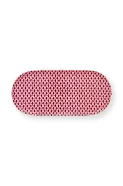 Online Pip Studio Flower Festival Zucker- Und Milchschale Dunkel Rosa