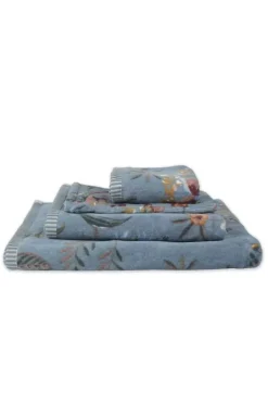 Sale Pip Studio Gastehandtuch Set/3 Secret Garden 30X50Cm Blau