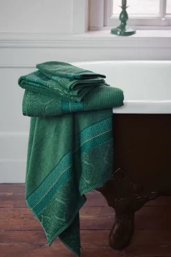 Hot Pip Studio Gastehandtuch Set/3 Soft Zellige 30X50 Cm Grun
