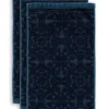 Pip Studio Gastehandtuch Set/3 Tile De Pip Dunkel 30X50 Cm Blau