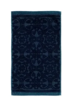 Pip Studio Gastehandtuch Set/3 Tile De Pip Dunkel 30X50 Cm Blau