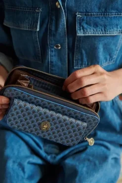 Outlet Pip Studio Geldborse Fach Suki Blau